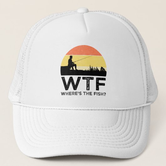 WTF - Waar is de vis? Trucker Pet (Voorkant)