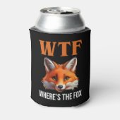 WTF - Waar is de vos Blikjeskoeler (Blikje Achterkant)