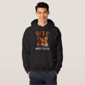 WTF - Waar is de vos Hoodie (Voorkant volledig)