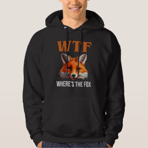 WTF - Waar is de vos Hoodie