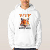 WTF - Waar is de vos Hoodie (Voorkant)