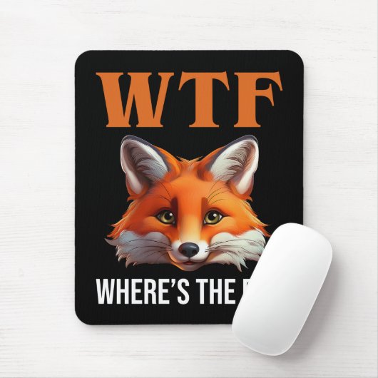 WTF - Waar is de vos Muismat (Met muis)