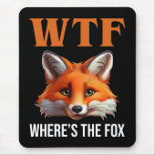 WTF - Waar is de vos Muismat (Voorkant)