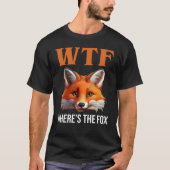 WTF - Waar is de vos T-shirt (Voorkant)