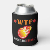 WTF - Waar is de vuurbal? Blikjeskoeler (Blikje Voorkant)