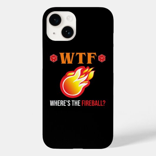 WTF - Waar is de vuurbal? Case-Mate iPhone Case (Achterkant)
