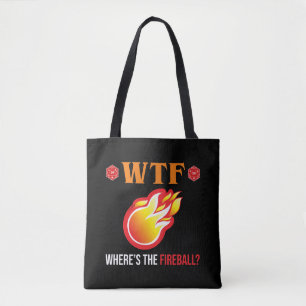 WTF - Waar is de vuurbal? Tote Bag