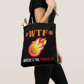 WTF - Waar is de vuurbal? Tote Bag (Dichtbij)