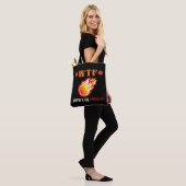 WTF - Waar is de vuurbal? Tote Bag (Op model)