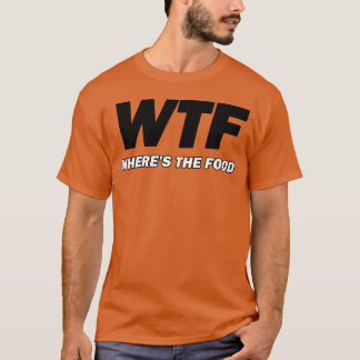 WTF waar is het eten jongen T-shirt