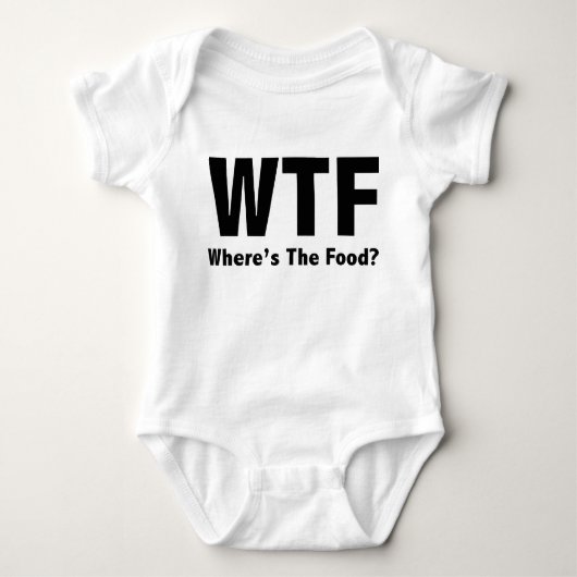 WTF Waar is het eten? Romper (Voorkant)