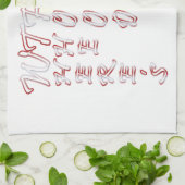 WTF (Waar is het eten) Theedoek (Gevouwen)