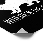 WTF, waar is het ferret Animal Gift? Poster (Hoek)