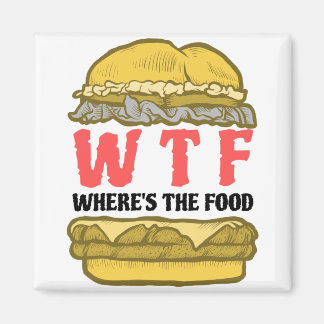 WTF Waar is het voedsel? Magneet