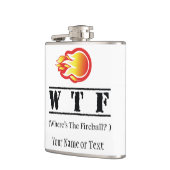 WTF - Waar is het vuurbal? Heupfles (Links)