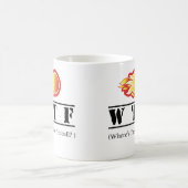 WTF - Waar is het vuurbal? Koffiemok (Center)