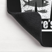 WTF, waar zijn de citaten van de vis grappig visse Muismat (Hoek)