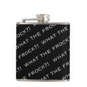 WTF?! Wat de Frock? -Heupflesje Heupfles (Voorkant)