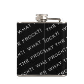 WTF?! Wat de Frock? -Heupflesje Heupfles (Achterkant)