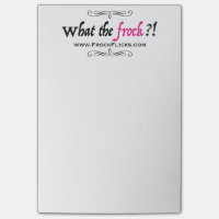 WTF?! Wat de Frock? - Sticky Notes