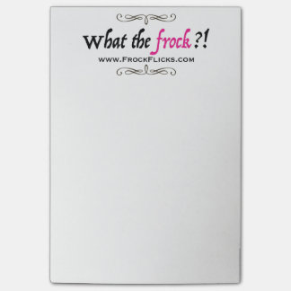 WTF?! Wat de Frock? - Sticky Notes