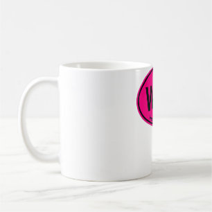 WTF Welkom in Florida (HOT PINK) Koffiemok
