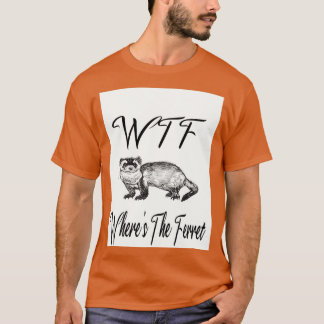 WTF Wherret Dierenvriend Gift T-shirt