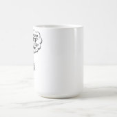WTF Whisper Coffee Mok – Grappige Retro Cartoon (Center)