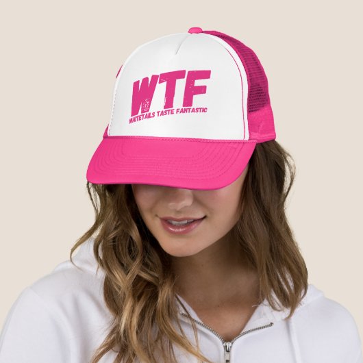 WTF Whitetails Taste Fantastic Women's Trucker Pet (In situ)