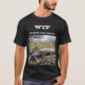 WTF Whitetails Taste Fantastisch T-shirt (Voorkant)