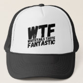 WTF Whitetails Taste Fantastisch Trucker Pet (Voorkant)