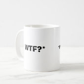 WTF?*, *Wie is de Fox? Koffiemok (Voorkant links)