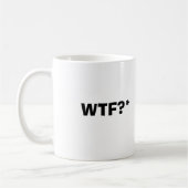 WTF?*, *Wie is de Fox? Koffiemok (Links)