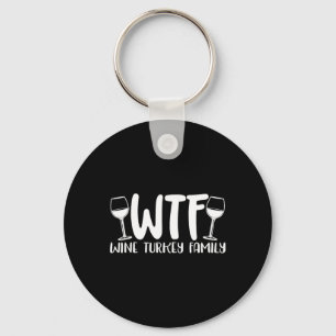 WTF Wijn Turkije Familie 1 Sleutelhanger