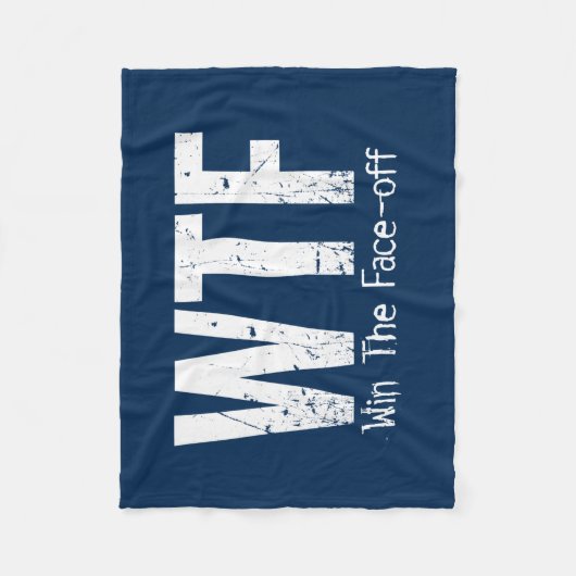 WTF: Win het afgevechtsvliegtuig (Hockey) Fleece Deken (Voorkant)