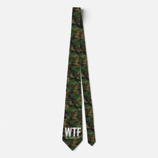 WTF: Win het kant-en-klare (Hockey) Stropdas (Voorkant)