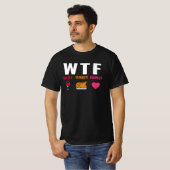 WTF Wine Turkey Family T-shirt (Voorkant volledig)