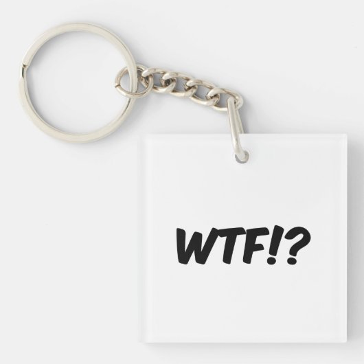 WTF!? Woorden Sleutelhanger (Voorkant)