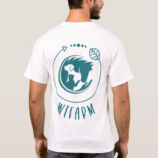 WTFarm licht T-shirt (Achterkant)