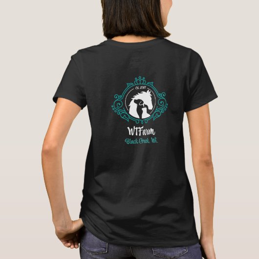 WTFarm T-shirt voor dames (Achterkant)