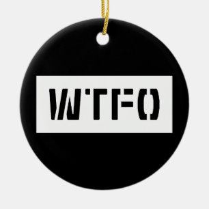 WTFO KERAMISCH ORNAMENT