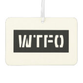 WTFO LUCHTVERFRISSER (Achterkant)