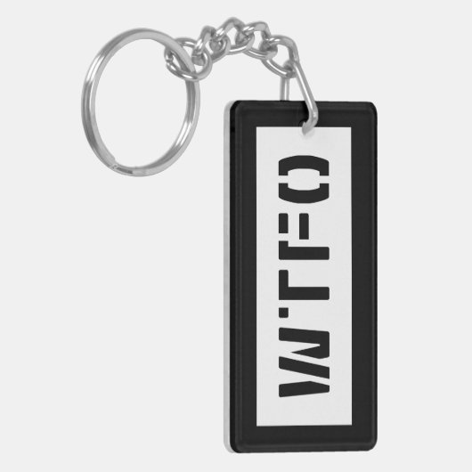 WTFO SLEUTELHANGER (Voorkant Links)