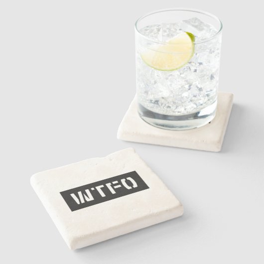 WTFO STENEN ONDERZETTER (Zijkant)