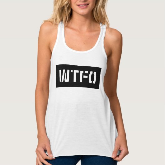 WTFO TANKTOP (Voorkant)