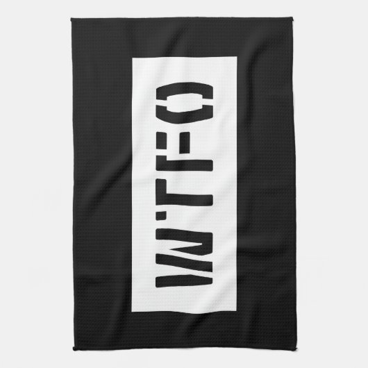 WTFO THEEDOEK (Verticaal)