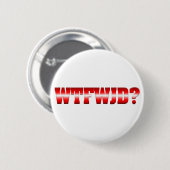 WTFWJD? RONDE BUTTON 5,7 CM (Voorkant /achterkant)