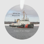 WTGB 104 Biscyne Bay acrylormene Ornament (voorkant)