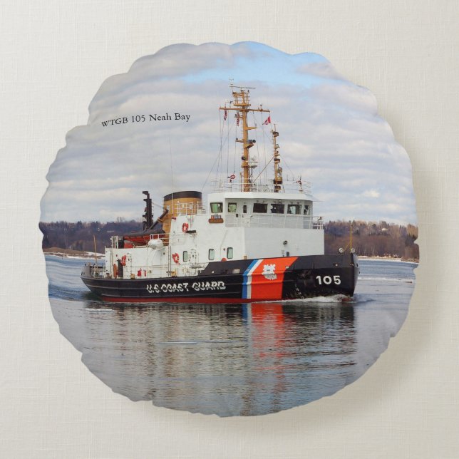 WTGB 105 Neah Bay ronde kussen (Voorkant)