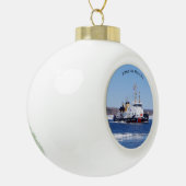 WTGB 106 Morro Bay Keramische Bal Ornament (Links)